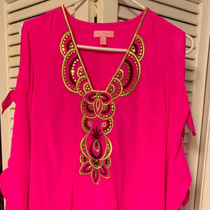 NWOT Lilly Pulitzer Avila Silk Dress XS